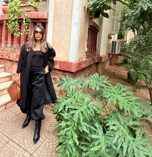 Oversized Coat with Pocket