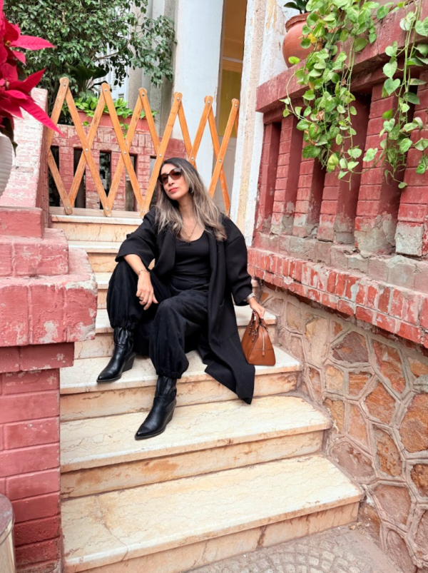 Oversized Coat with Pocket