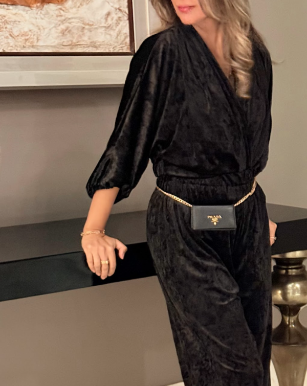 Velvet Balloon Pants