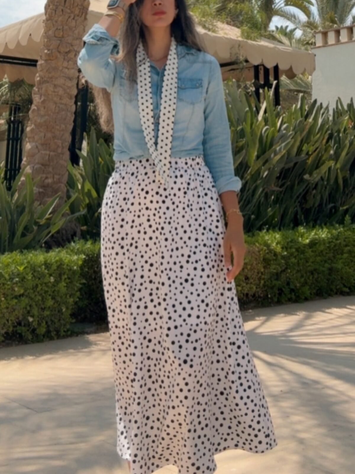 9BE092DB-4EDF-4E20-8D2B-82A21381A4D9 Parisian Polka Skirt