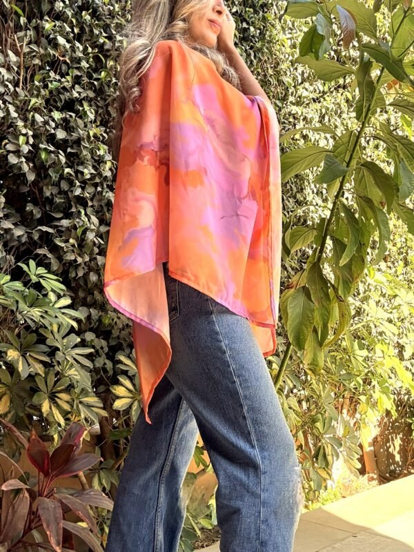 Dreamy Chiffon Cape