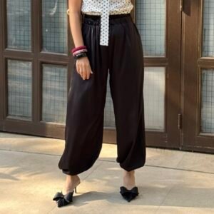 IMG_7353 Silk Satin Flowy Pants