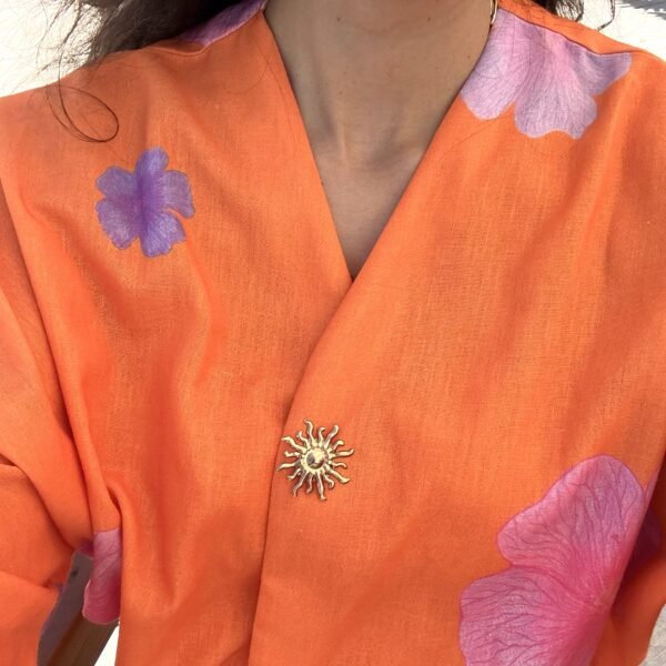 fabric Blossom top